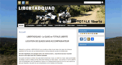 Desktop Screenshot of libertadquad.com